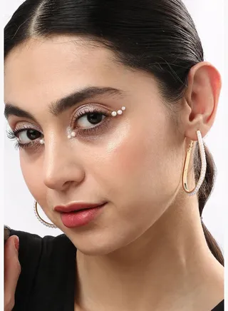 Gold Plated Designer Party Drop Earring For Women