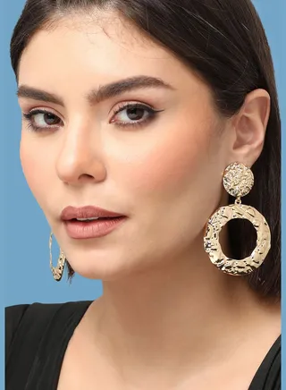Gold Plated Party Designer Drop Earring For Women