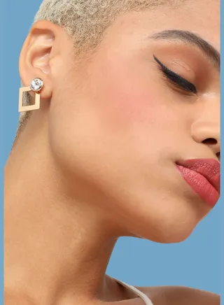 Gold Plated Party Designer Drop Earring For Women