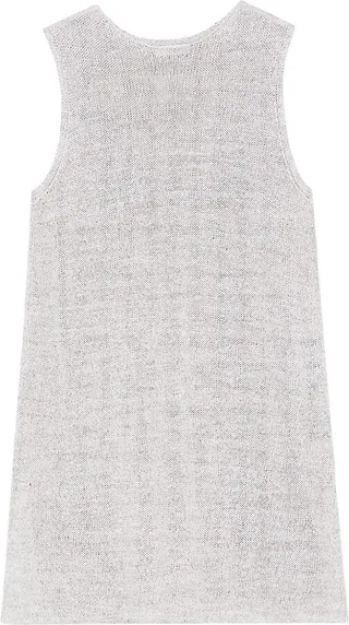 Crewneck Linen Tunic Top