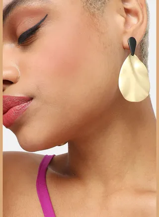 Gold Plated Party Designer Drop Earring For Women