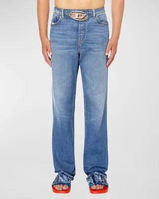 Men's 1955-Fsc2 Oval D Straight-Leg Jeans