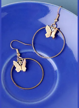 Gold Plated Designer Party Drop Earring For Women