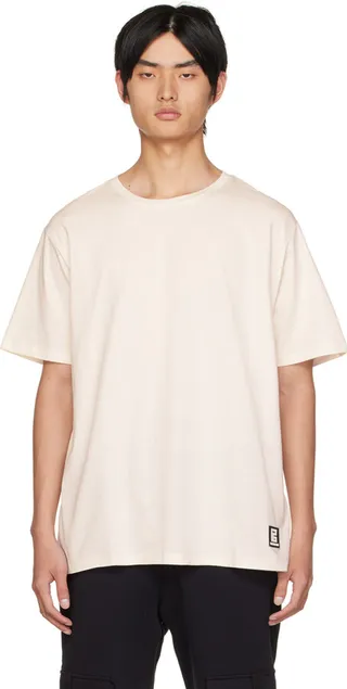 Balmain Beige Oversized T-Shirt