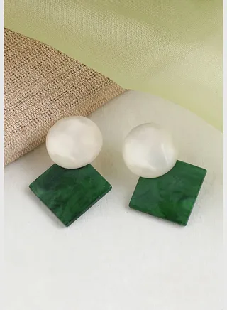 Gold Plated Party Pearls Drop Earring For Women