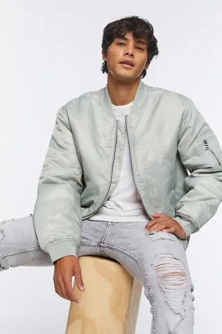 Puffer Bomber Jacket