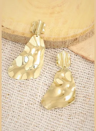 Gold Plated Party Designer Drop Earring For Women