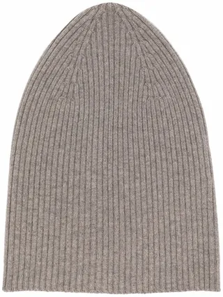 Ribbed Knitted Beanie