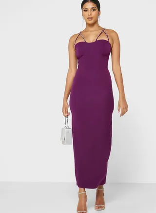 Crystal Strap Dress