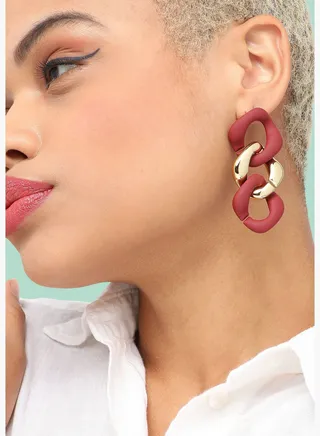 Gold Plated Party Designer Drop Earring For Women