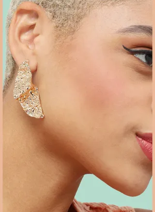 Gold Plated Party Designer Drop Earring For Women