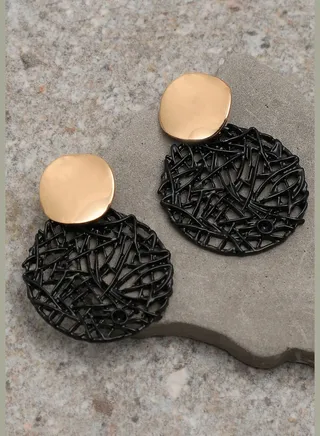 Gold Plated Party Designer Drop Earring For Women