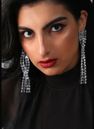 Silver Plated Designer Party Drop Earring For Women