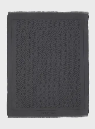 Jacquard Linen Scarf