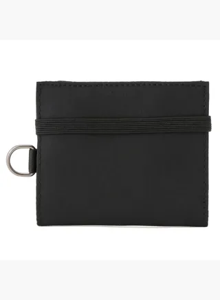 Polyester Travel Wallet, W 11 x L 9.5 cm, Black