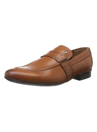 Men's Genuine Leather Slip on Dress Shoes Oxfords Derby Formal Business Party Occasion Modern Styling
