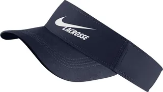 Nike Unisex Dri-FIT Swoosh Lacrosse Visor in Blue