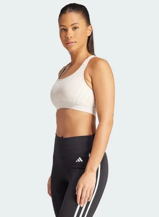 3 Stripes Power Medium Support Bra