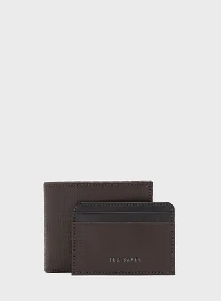 Printed Wallet & Cardholder Set