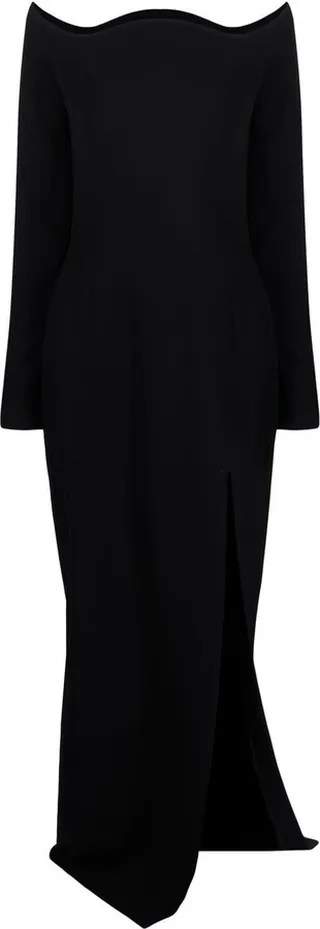 Off-Shoulder Long Dress