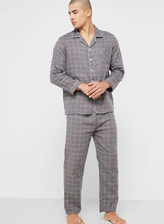 Check Pyjama Set