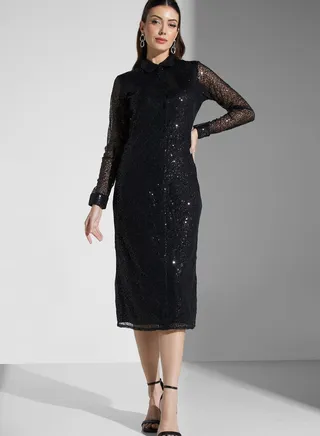 Maxi Shirt Dress