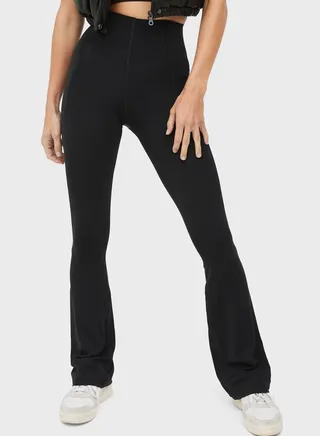 High Waist Flared Leggings