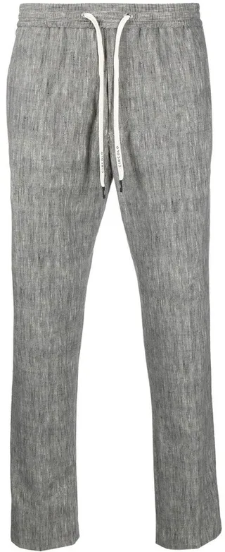 Straight-Leg Taped Trousers