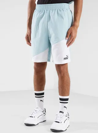 8" Power Colorblock Woven Shorts