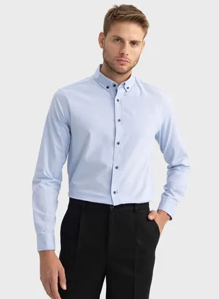 Button Down Slim Fit Shirt