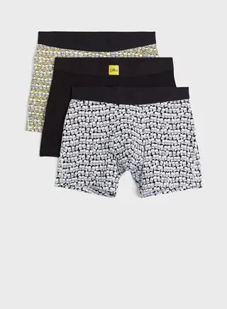 3 Pack Assorted Trunks