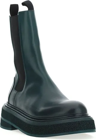 Marsèll Almond Toe Chelsea Boots