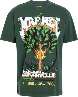 Growclub Tee T-shirt Dark Green