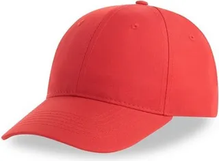 Atlantis Recy Six Recycled Polyester Baseball Cap - Red