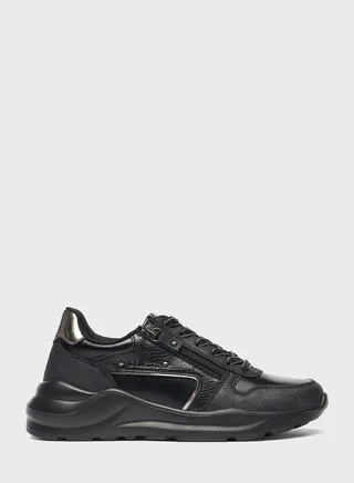 Lace Up Low Top Sneakers