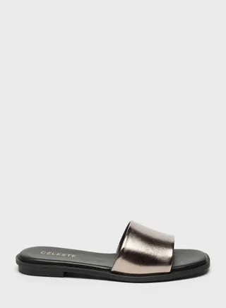 Single Strap Flat Sandals