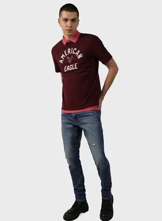 Logo Graphic Crew Neck T-Shirt
