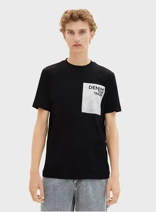 Graphic Crew Neck T-Shirt