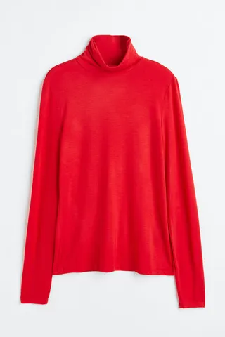 Turtleneck Top