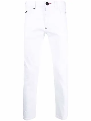 Skinny-Cut Denim Jeans