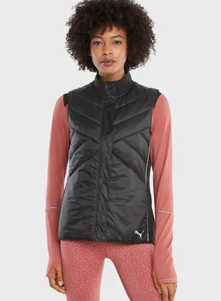 Run Elevated Padded Vest Jacket