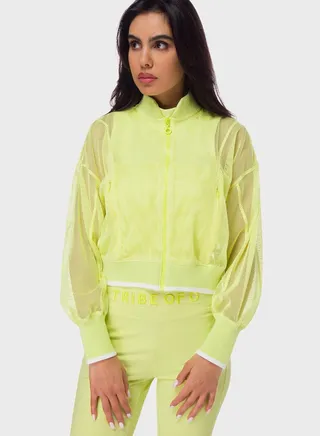 Addi Cropped Bomber Jacket
