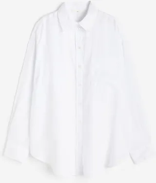 Oversized Linen Shirt