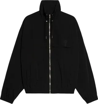 Zip-Front Bomber Jacket