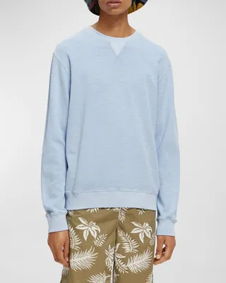 Men's Garment-Dyed Crew Sweatshirt