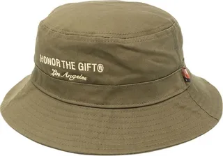 Embroidered-Logo Bucket Hat