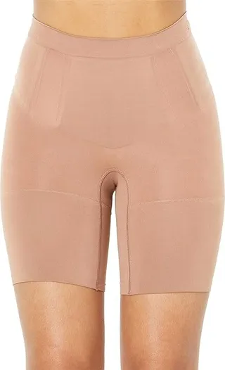 Spanx SPANX Shapewear for Women OnCore Mid-Thigh Short (Cafe Au Lait) Women's Underwear