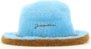 Jacquemus Le bob Neve Fluffy Bucket Hat