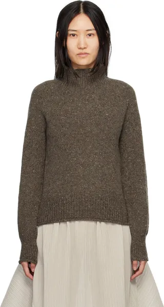 YMC Taupe Diddy Turtleneck