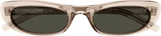 Saint Laurent Eyewear Oval Frame Sunglasses
